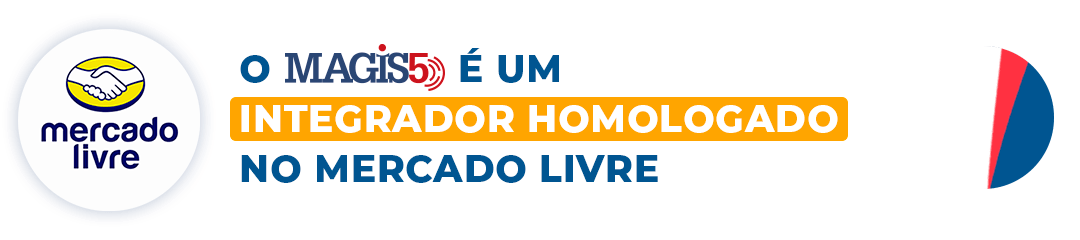 Magis5-Integrador de Marketplaces e E-commerce 20 Magis5 é integrador homologado no Mercado Livre