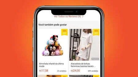 Exemplo de Anúncio de Descoberta no Shopee Ads