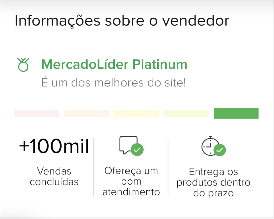 Informações do Vendedor no Mercado Livre - Magis5