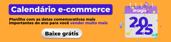 Banner da Magis5 com o calendário e-commerce 2025 para o usuário baixar gratuitamente.